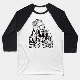 Beth Harmon / Queens Gambit Baseball T-Shirt